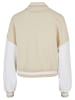 Urban Classics College-Jacken in softseagrass/white