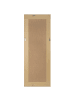 Beliani Wandspiegel FOUGERES in Schwarz - (W) 50 x (H) 130 x (L) 3 cm Horizontal