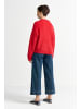 Rich & Royal Strickjacke in rot - 0001