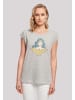 F4NT4STIC T-Shirt DC Comics Superhelden Wonder Woman Gaze in grau meliert