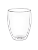 Creano 4er Set Doppelwandgläser 400ml, Glas