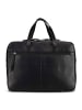 Jost Arva Aktentasche Leder 36 cm Laptopfach black