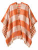 collezione alessandro Poncho " Karo " in orange