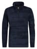 Petrol Industries Sweater mit All-over Muster Decatur in Blau