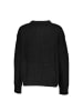 Patrizia Pepe Schwarzer Acryl-Rollkragenpullover
