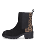 MIDS MILA Chelsea Stiefelette in Schwarz Leo