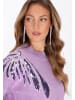 faina Women Sweater in lilac