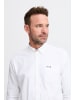 FQ1924 Businesshemd FQSTEVEN oxford LS shirt in Weiß
