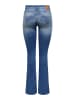ONLY Flared fit jeans in Medium Blue Denim