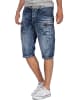 Cipo & Baxx Herren Regular Fit Shorts Stonewashed in Blue