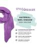 styleBREAKER Schal in Senf