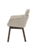 home24 home24 Armlehnenstuhl im modernen Stil in Beige