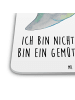 Mr. & Mrs. Panda Glasuntersetzer Seekuh Chillen mit Spruch in Weiß