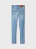 name it Skinny Jeans Denim Hose mit Fransen NKFPOLLY in Hellblau