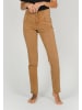ANGELS  Slim Fit Jeans Jeans Skinny Button mit Coloured Denim in camel