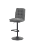 DUBI Möbel 2er-Set: Barhocker Enno in Grau - (B)45 x (H)103 x  (T)57 cm