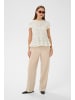 Soaked in Luxury Bluse ärmellos SLAmelie Feminine Form in White W. Black Dobby