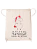 Mr. & Mrs. Panda Gym Rucksack Einhorn Wut mit Spruch in Creme