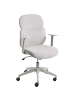 Beliani Bürostuhl LEXOR in Grau/Weiß - (W) 60 x (H) 93 x (L) 60 cm