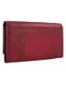 Greenburry Destressed Geldbörse RFID Schutz Leder 18.5 cm in deep red