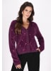 faina Damen Cardigan in Pflaume