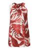 Aniston CASUAL Blusentop in wollweiß-rotdunkelrot-orangerot-pink-rot