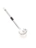 Leifheit  Spaghettilöffel Edelstahl 03026 silber schwarz 4,5 x 7,4 x 33,3 cm