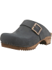 Sanita Comfortwear Clog "Wood-Urban Open" in Blau