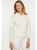 usha BLUE LABEL Damen Hoodie in WOLLWEISS