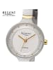 Regent Analog-Armbanduhr Regent Metallarmband silber, gold klein (ca. 26mm)