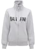 Bruno Banani Sweatjacke MADISON in Hellgrau / Melange