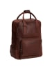 The Chesterfield Brand Wax Pull Up Rucksack Leder 36 cm Laptopfach in braun