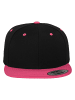  Flexfit Snapback in blk/neonpink