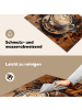 KitchenYeah Herdabdeckplatte Kaffee