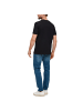 s.Oliver T-Shirt 1er Pack in Schwarz