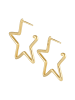 Elli Ohrringe 925 Sterling Silber Sterne, Astro, Stern in Gold