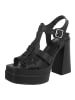 Ital-Design High-Heel Sandalette in Schwarz