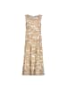 Eight2Nine Kleid in graphics: tannin brown-offwhite