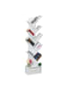 relaxdays Bücherregal in Weiß - (B)38 x (H)146 x (T)22 cm