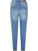 Urban Classics Urban Classics Damen Skinny Fit Jeans in clearblue bleached