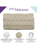 styleBREAKER Strick Stirnband in Altrose