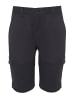 Threadbare Cargoshorts THBHydro in Schwarz