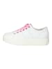 Paul Green Sneaker in Weiß/Pink