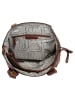 SPIKES & SPARROW Handtasche echt Leder in cognac