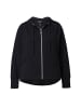Ulla Popken Sweatjacke in schwarz