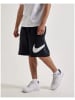 Nike Shorts in BLACK/BLACK/WHITE
