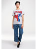 Logoshirt T-Shirt Marvel - Captain America - Civil War in grau-meliert