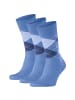 Burlington Socken 3er Pack in Hellblau