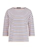 Betty Barclay Casual-Shirt mit U-Boot-Ausschnitt in Nature/Blue