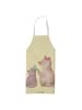 Mr. & Mrs. Panda Arbeitsschürze Bär Kind ohne Spruch in Gelb Pastell